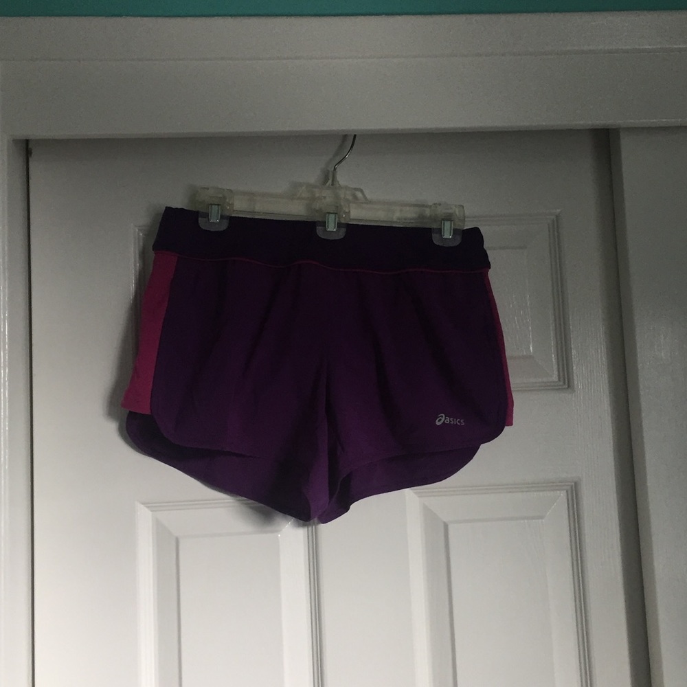 asics running shorts